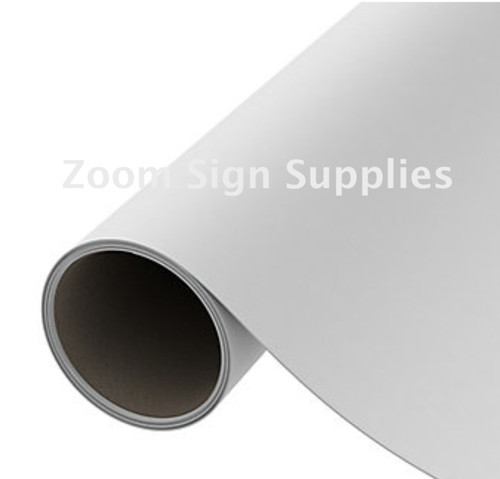 Matt white self adhesive - matt, vinyl