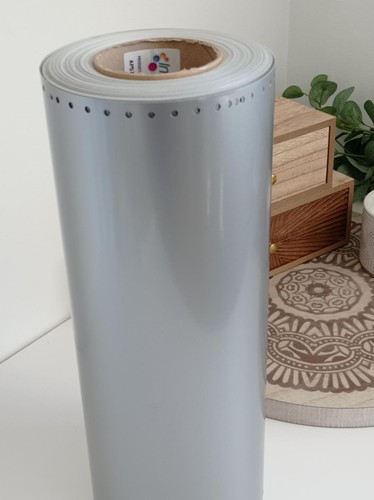Silver gloss self - silver, adhesive