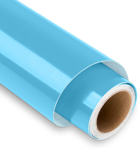Light blue permanent vinyl for - permanent,