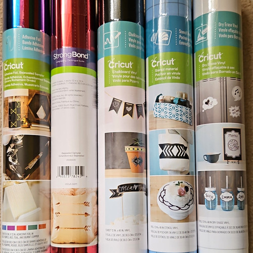 Cricut vinyl rolls bundle - rolls,