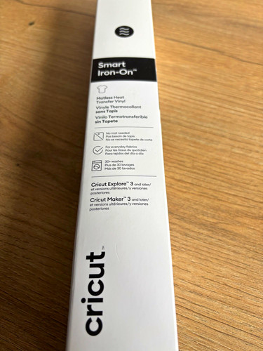 Cricut smart iron - smart, iron-on