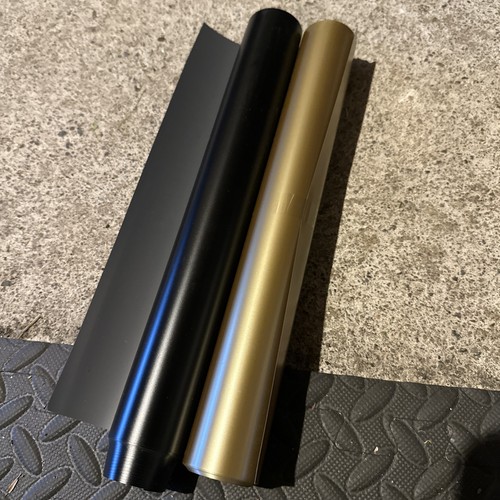 Cricut vinyl black - and, gold