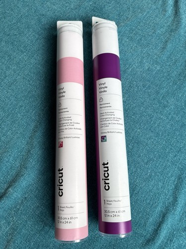 Cricut colour changing vinyl - changing,